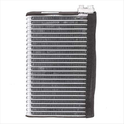 OEX Evaporator Core Plate and Fin Inlet Fitting Pad Outlet Fitting Pad