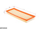 Sakura AIR FILTER FITS A1325 WA957 FA3600 A-6821 FA-6821