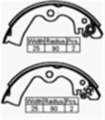 B/S R Nis March K11 92- 180 X 25 XK1204