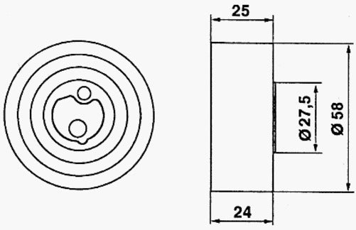CAM BELT KIT SUZUKI ESCURO TA01W 1989 BT164K