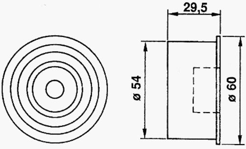 "TIMING BELT KIT SUITS TOYOTA COROLLA 5E-FE, INCLUDES WATER PUMP BT208K 5E"