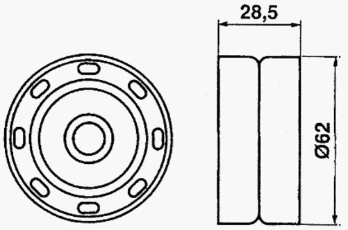 Toyota 2C 3C CAMBELT KIT, INCLUDES WATER PUMP