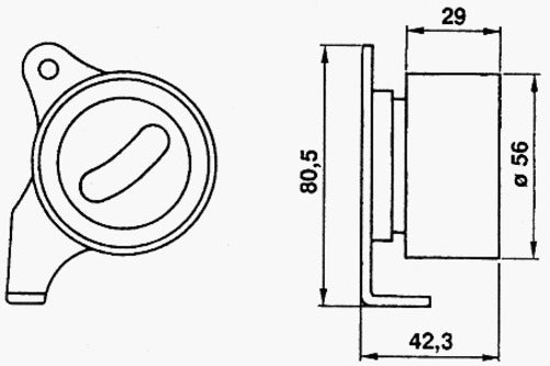Toyota COROLLA 4E CAMBELT KIT INCLUDES WATER PUMP
