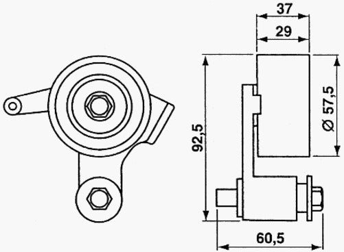 Toyota CALDINA 3S-GE CAM BELT KIT ST215G, INCLUDES WATER PUMP