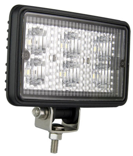 LED AUTO LAMPS LED WRK LAMP BLK HOUSING 12/24V