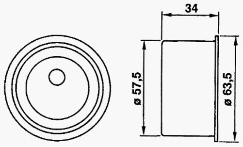 Mitsubishi PAJERO CAMBELT KIT L4 DOHC 16V, INCLUDES WATER PUMP