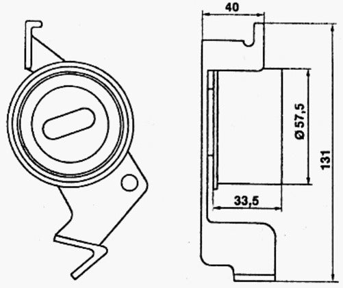 Mitsubishi LANCER CAMBELT KIT CE,CJ5A, CK5A 4G63 16V SOHC, INCLUDES WATER PUMP