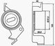 Mitsubishi LANCER CAMBELT KIT CE,CJ5A, CK5A 4G63 16V SOHC, INCLUDES WATER PUMP