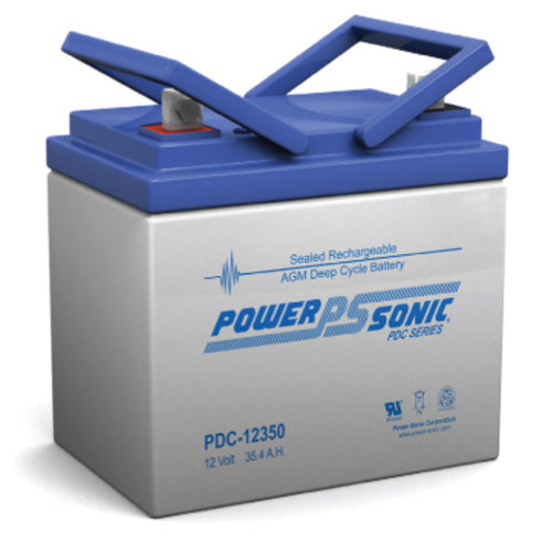 POWERSONIC AGM D/CYCLE 12V-35.4A/