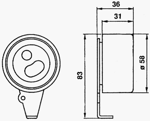 TJB TIMING BELT TENSIONER