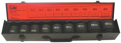 SP Tools S/SET IMPACT 1 DRIVE 9 PCE METRIC