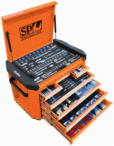 SP Tools TOOLKIT 261 PCE METRIC KIT ORANGE