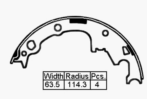 RAYBES B/S R JEEP CHEROKEE 91- 9 X
