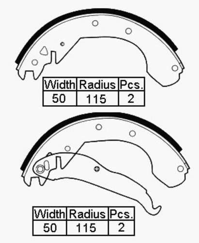 Remsa B/S R HOL COMBO 96- 230 X 50MM
