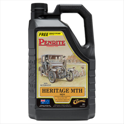 Penrite Heritage MTH SAE 50 Engine Oil 5L