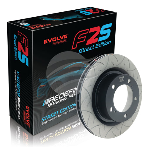 BREMTEC EVOLVE F2S PERFORMANCE ROTOR TOYO LAND 200 SER FRONT 355MM BDR10051EV