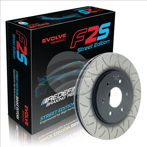 BREMTEC EVOLVE F2S PERFORMANCE ROTOR NISSAN NAVARA D40 FRONT 296MM BDR15599EV