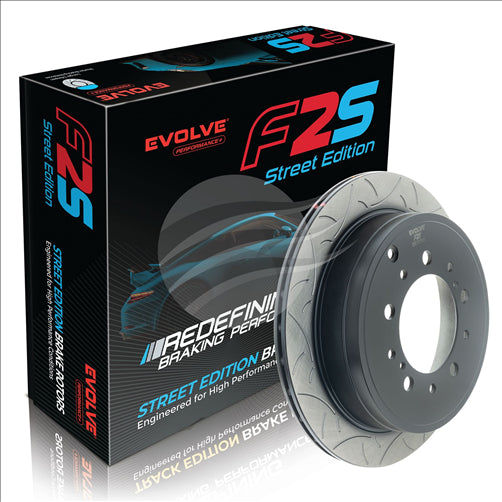 BREMTEC EVOLVE F2S PERFORMANCE ROTOR TOYO LAND 200 SER REAR 345MM BDR19109EV