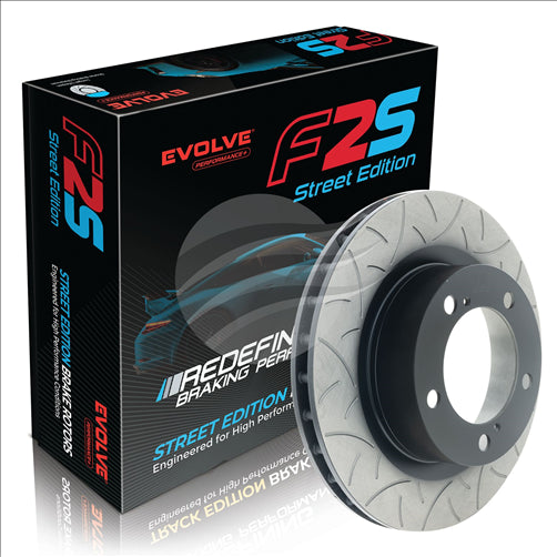 BREMTEC EVOLVE F2S PERFORMANCE ROTOR TOYO LAND 200 SER FRONT 340MM BDR19171EV