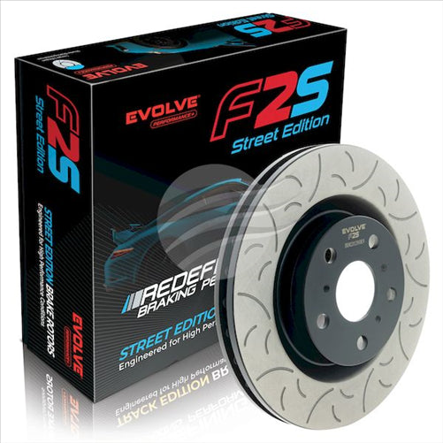 BREMTEC EVOLVE F2S PRFROMANCE+ ROTOR HOLDEN VE-VF FRONT 321MM SLOTT BDR20280EV
