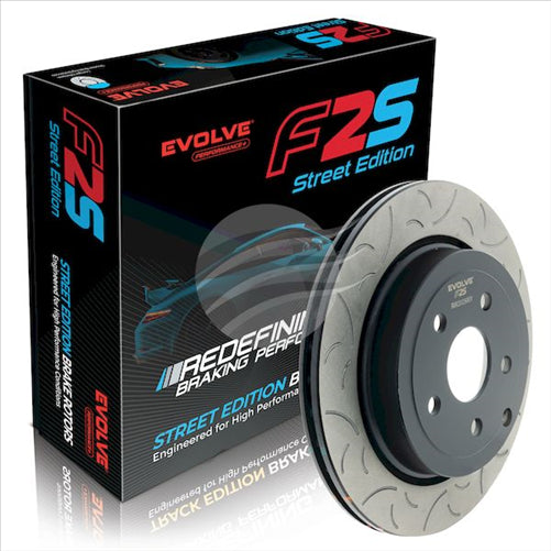 BREMTEC EVOLVE F2S PERFORMANCE+ ROTOR HOLDEN VE-VF REAR 324MM SLOTT BDR20290EV