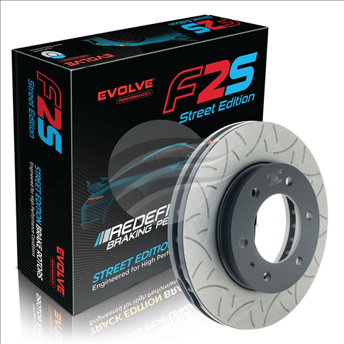 BREMTEC EVOLVE F2S PERFORMANCE ROTOR FORD RANGER FRONT SLOTTED BDR21260EV
