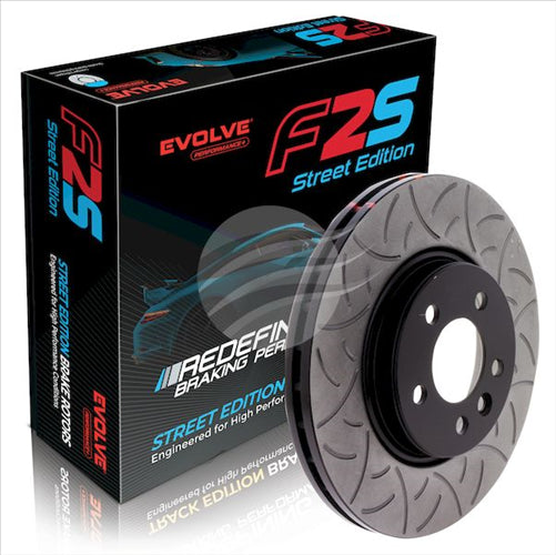 BREMTEC EVOLVE F2S SLOTTED ROTOR VW AMAROK FRONT 332MM BDR22440EV