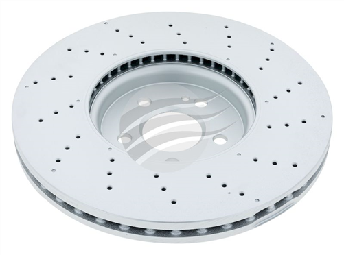 BREMTEC EUROLINE CARBON+ (PAIR) MERC CLA35 C118 FRONT DRILLED BDR22705ELH