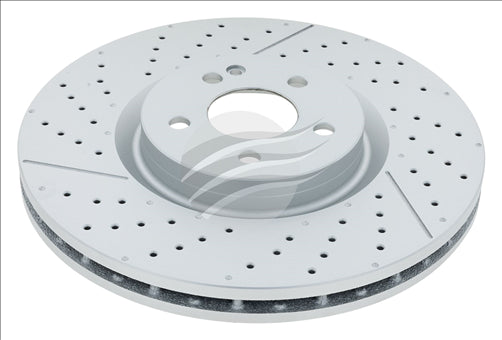 EURO-LINE HI GRADE ROTOR FRONT PAIR MERCEDES W176 C117 BDR40021ELH