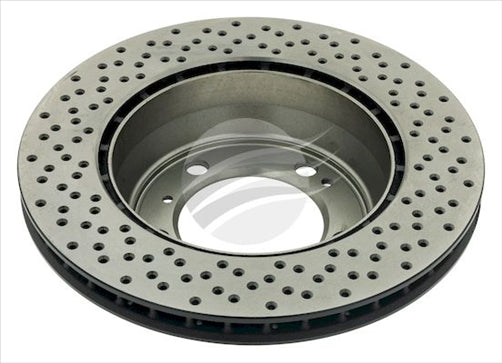 BREMTEC EVOLVE PERFORATED PAIR BRAKE DISC ROTORS BDR40055EV