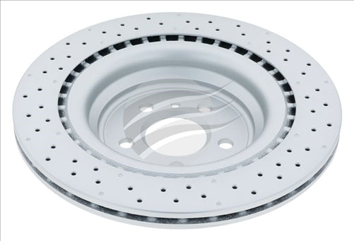 EURO-LINE BRAKE DISC REAR PAIR PERFORATED BDR40082ELH