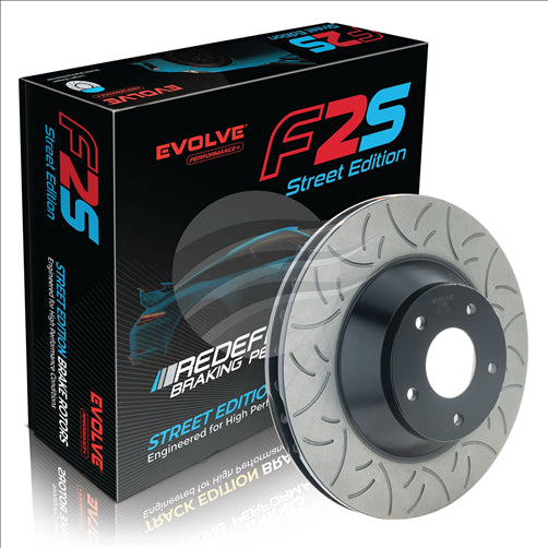BREMTEC EVOLVE F2S PERFORMANCE ROTOR HSV HARROP 343MM FRONT BDR55EV