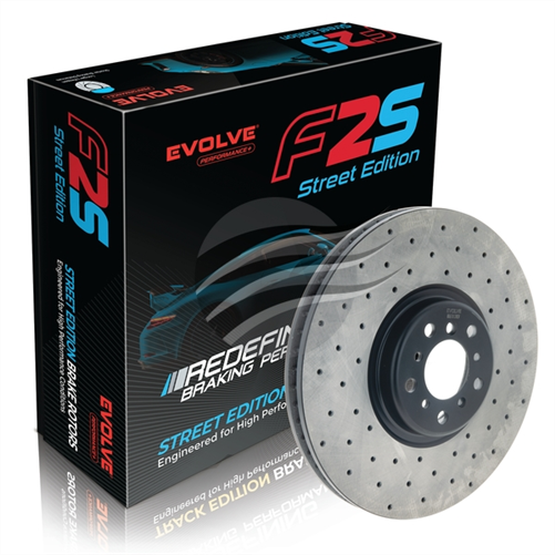 BREMTEC EVOLVE F2S PERFORMANCE ROTOR RIGHT HAND FRONT BDR7012REV