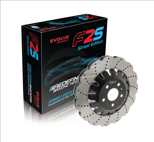 BREMTEC AUDI RS3 (8V) 2.5T 2016-5/2017 FRONT LEFT ROTOR EVOLVE BDR8000LEV