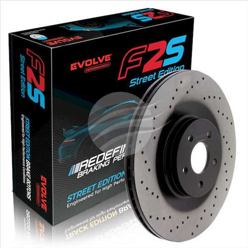 BREMTEC EVOLVE F2S LEFT FRONT FOCUS RS 350MM BDR90065LEV