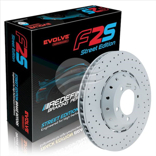 BREMTEC EVOLVE F2S PERFORMANCE+ ROTOR PORSCHE CAYENNE 9Y 390MM BDR90071LEV