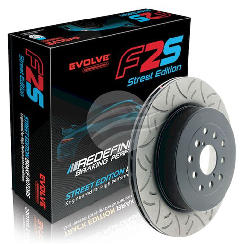 BREMTEC EVOLVE F2S PERFORMANCE + SUBARU REAR 316MM MULTI PCD BDR90101EV