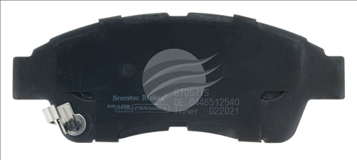 TRADE-LINE BRAKE PAD FRONT SET CAMRY COROLLA CALDINA RAV4 BT057TS