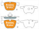 BREMTEC TRADELINE BRAKE PAD SET REAR BMW X5 (E70) 3.0sd, 3.0d, 4.8i BT1345TS