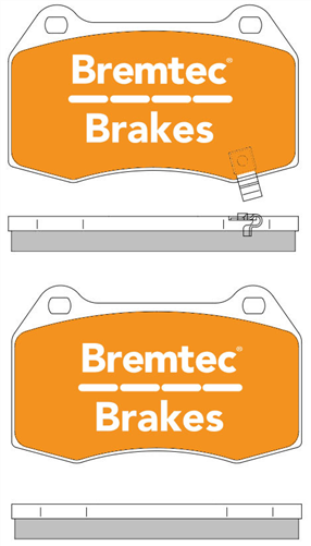 BREMTEC HYBRID-CARBON HIGH PERFORMANCE NISSAN 350Z (BREMBO) 2004- BT1371EV550