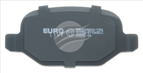 EURO-LINE BRAKE PADS SET ALFA 156 3.2 GTA 2000- BT1560ELC