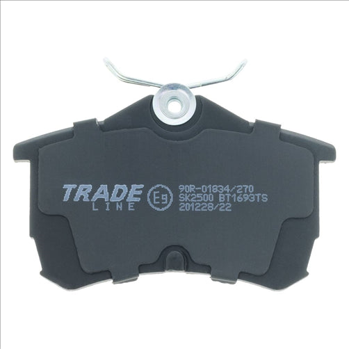 TRADELINE BRAKE PAD SET REAR HONDA EURO CL VI VII 2.3L 2.4L BT1693TS