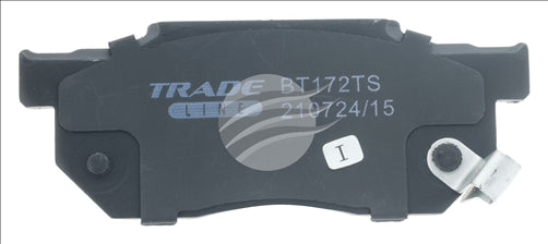 TRADE-LINE BRAKE PAD FRONT SET HONDA CIVIC EG EG4. CBT172TSITY FD BT172TS