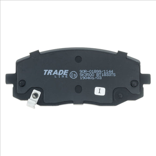TRADELINE BRAKE PAD SET FRONT HYUNDAI i10 1.1, 1.2 2011- BT1833TS