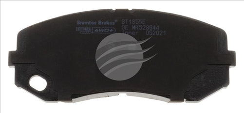 4WD BRAKE PADS SET CANTER (FE5_ FE8_) 3.0 DiTD BT1855E