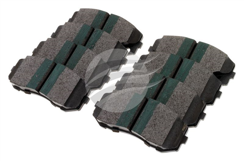 BREMTEC 4WD BRAKE PADS SET CANTER (FE5_ FE8_) 3.0 DiTD BT1855E