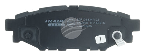 TRADE-LINE BRAKE PAD REAR SET FORESTER IMPREZA LEGACY EXIGA BT1889TS