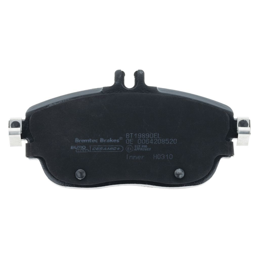 BREMTEC EURO-LINE BRAKE PADS SET MERCEDES FRONT BT19890EL