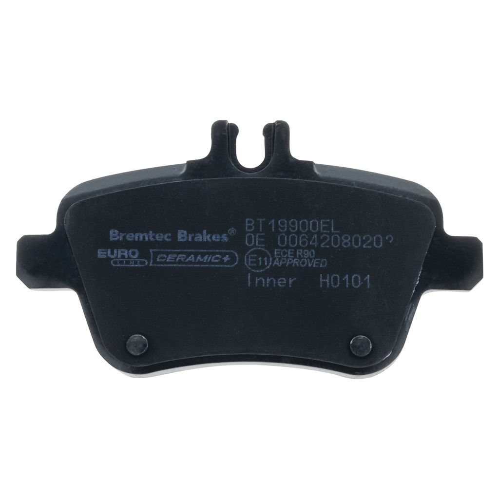 Euro-line Brake Pad Rear Set Infiniti Mercedes a B Class - Bt19900el