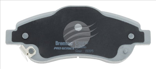 PRO-LINE FRONT BRAKE PAD SET HONDA CRV III 2.0, 2.4 (BOSCH) BT2000PRO